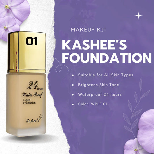 kashee's 24 Hours Water Proof Liquid Foundation